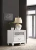 CoasterEveryday 205892 Barzini - 2-Drawer Nightstand - White
