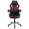 CoasterEssence 801497 Lucas - Upholstered Adjustable Home Office Desk Chair - Black