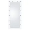 Coaster Fine Furniture 969558 Zayan - Floor LED Lighting White Gloss - Mirror