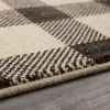 Furniture of America RG8185S Kendrick - 5' x 7' Plaid Area Rug - Gingham Onyx