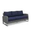 New Classic G801C-30S Fiji - 2 Piece Outdoor Set (Sofa & Slat Top Coffee Table Set) - Blue