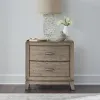 Liberty Furniture 805-BR61 Avalon - Nightstand With Charging Station - Burnished Beige