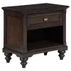 Coaster Fine Furniture 360341F-S5 Devon - 5 Piece Full Bedroom Set - Wine Red And Dark Oak