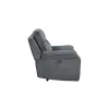 New Classic U5427-12P2-GRY Teddy - Recliner With Power Headrest & Footrest - Gray