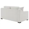Coaster Fine Furniture 552092 Ashlyn - Fabric Upholstered Track Arm Loveseat - Sand