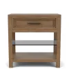 Riverside Furniture 73968 Riverside Furniture 73968 Cascade - 1 Drawer Nightstand - Casual Mink