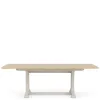 Riverside Furniture 79450 Glenndale - Rectangle Dining Table - Aged White / Wheat