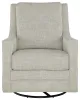 Ashley Furniture A3000265 Kambria - Swivel Glider Accent Chair - Fog