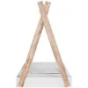 Ashley Furniture EB1221-121 Ashley Furniture EB1221-121 Piperton - Twin Tent Complete Bed in Box - Brown / White
