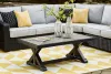 Ashley Furniture P792-701 Beachcroft - Rectangular Cocktail Table - Black / Light Gray