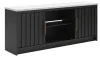 Ashley Furniture W2616-468 Cadmori - XL TV Stand With Fireplace Option - Black / White