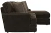 Jackson Furniture Industries 4376/76/46-49 Jackson Furniture Industries 4376/76/46-49 Mammoth - 2 Piece Sofa Chaise With RSF Chaise - Chocolate
