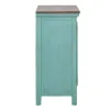Liberty Furniture 2011-AC3836 Liberty Furniture 2011-AC3836 Kensington - 2 Door Accent Cabinet - Turquoise / Worn Wood Tone