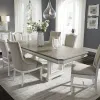 Liberty Furniture 520-DR-7TRS Liberty Furniture 520-DR-7TRS Abbey Park - 7 Piece Trestle Table Set - Antique White