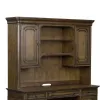 Liberty Furniture 487-HO131 Amelia - Jr Executive Credenza Hutch - Antique Toffee