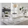 Riverside Furniture 37259 Cora - Dining Bench - Cloud