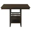 CoasterEveryday 100958-S5 Jaden - 5 Piece Square Counter Height Dining Set - Espresso