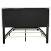 CoasterEveryday 350051KE Boyd - Upholstered Eastern King Panel Bed - Ivory