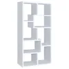CoasterEveryday 800136 Theo - 7-Shelf Bookshelf - White