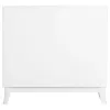 CoasterElevations 953401 Gambon - 2 Door Wood Honeycomb Pattern Accent Cabinet - White