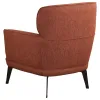 Coaster Fine Furniture 903081 Andrea - Upholstered Crecent Arm Accent Chair - Orange