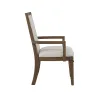 New Classic D2114B-25 Mariana - Upholstered Arm Chair (Set of 2) - Vintage Mocha