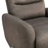 New Classic U2518-14-FBR New Classic U2518-14-FBR Takami - Swivel Recliner - Chocolate Poly