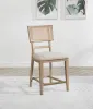 Coaster Fine Furniture 109389 Kailani - Radio Weave Cane Counter Dining Side Chair (Set of 2) - Beige Oak