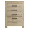 Coaster Fine Furniture 225105 Oakglen - 5-Drawer Bedroom Chest Of Drawers - Weathered Oak