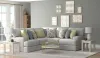 Jackson Furniture Industries 2340/62/42-28 Jackson Furniture Industries 2340/62/42-28 Stockbridge - 2 Piece Sectional With Comfort Coil Seating And 9 Accent Pillows Included - Slate