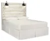 Ashley Furniture B192-57 Cambeck - Queen Panel Headboard - Whitewash