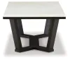 Ashley Furniture T770-1 Fostead - Rectangular Cocktail Table - White / Espresso