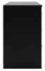 Ashley Furniture EB3392-131 Finch - Six Drawer Dresser - Black