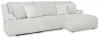 Ashley Furniture 92706S10 Ashley Furniture 92706S10 Top Tier - 3-Piece Sectional Reclining Chofa With Raf Press Back Chaise - Alloy