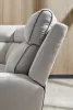 Ashley Furniture PC98802S10 Ashley Furniture PC98802S10 Social Pointe - 6-Piece Power Reclining Sectional - Pearl / Ash
