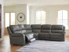 Ashley Furniture PCU12600S9 Ashley Furniture PCU12600S9 5Z - Pittson - 5-Piece Power Reclining Sectional With 2 Power Armless Recliners - Anchor