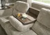 Jackson Furniture Industries 545523-1176/89-1921/36 McMahon - Sofa With Drop Down Table - Bark