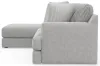Jackson Furniture Industries 3303/75/42-18 Jackson Furniture Industries 3303/75/42-18 Logan - 2 Piece Upholstered Sectional With Comfort Coil Seating And 5 Included Accent Pillows (Left Side Facing Chaise) - Moonstruck