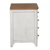 Liberty Furniture 652-HO146 Farmhouse Reimagined - Lateral File - Antique White / Chestnut Tops