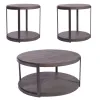 Liberty Furniture 960-OT-3PCS Modern View - 3 Piece Table Set - Gauntlet Gray