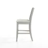 New Classic D1652-22 Pascal - Ladderback Counter Chair (Set of 2) - Driftwood