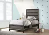 CoasterEveryday 212421T Watson - Wood Twin Panel Bed - Gray Oak