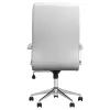 CoasterEssence 801746 Ximena - Upholstered Adjustable High Back Office Chair - White