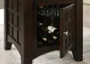 Coaster Fine Furniture 100438-S9A Gabriel - 9 Piece Square Counter Height Dining Set - Cappuccino