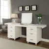 Furniture of America CM-DK6103-SET Verviers - Vanity Desk - White