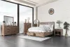 Furniture of America CM7360M Wynton - Mirror - Weathered Light Oak