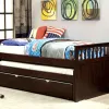 Furniture of America CM1610-PK Gartel - Nesting Daybed - Espresso