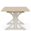 Riverside Furniture 79450 Glenndale - Rectangle Dining Table - Aged White / Wheat