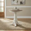 Liberty Furniture 762-OT1021 Turnberry Park - Round End Table - Washed White