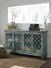 Ashley Furniture T505-762 Mirimyn - Accent Cabinet - Vintage Finish - Antique Teal